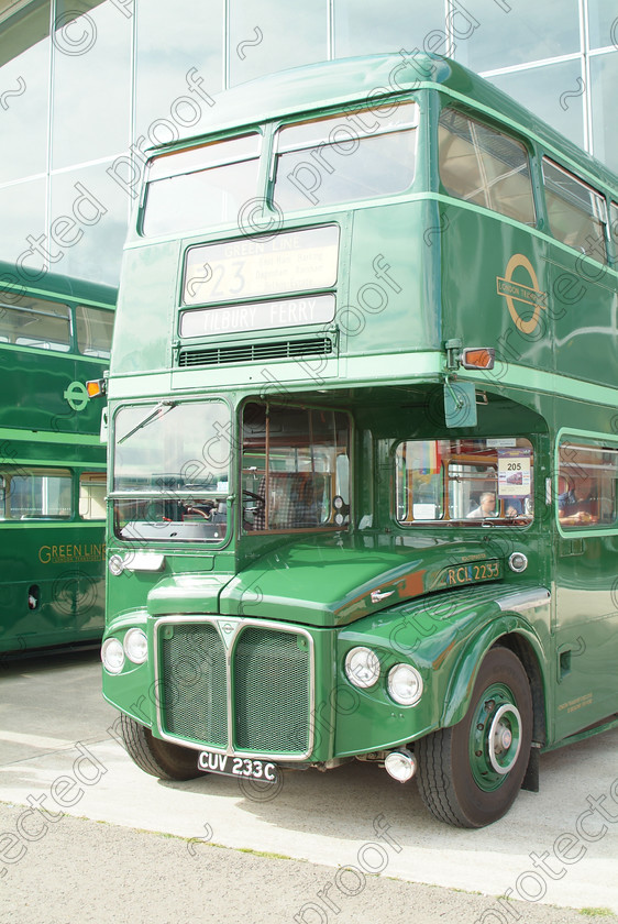 Greenline Routemaster 052 
 Greenline Routemaster 
 Keywords: bus, Routemaster, RM, double decker, red bus, AEC, Bus Fest, transport, road transport, public transport. London Transport, icon, Greenline, coach, preserved vehicle